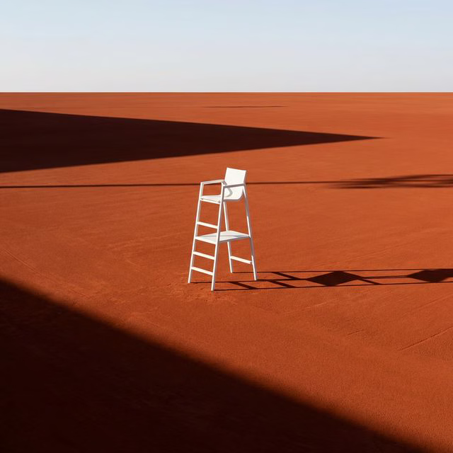 Tennisplatz-Linien und Platzausstattung – Ellwanger