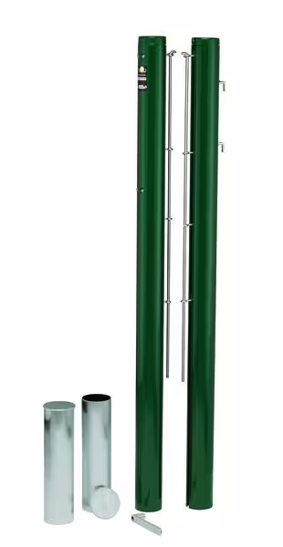 Tennisnetzpfosten Royal TP 80 - Alu eloxiert